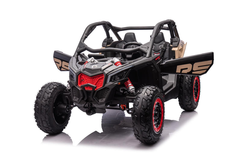 Load image into Gallery viewer, טרקטורון חשמלי באגי לילדים 24 וולט קאן-אם מאבריק טורבו גלגלי אוויר מקורי Maverick linces can-am 24V-20Ah