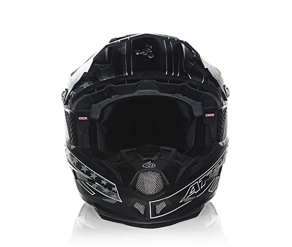 Load image into Gallery viewer, קסדה לאופנוע שטח/טרקטורון סיקס די שחור 6D ATR-2 Patriot Black