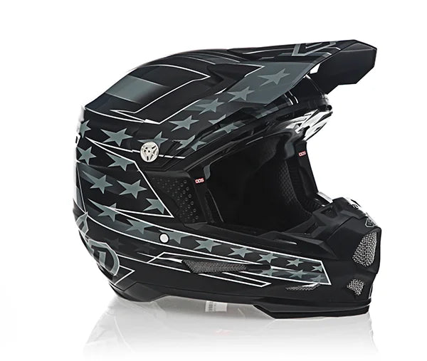 Load image into Gallery viewer, קסדה לאופנוע שטח/טרקטורון סיקס די שחור 6D ATR-2 Patriot Black