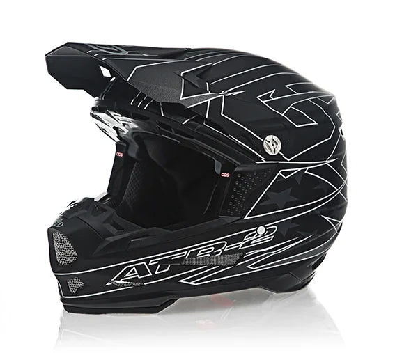 Load image into Gallery viewer, קסדה לאופנוע שטח/טרקטורון סיקס די שחור 6D ATR-2 Patriot Black