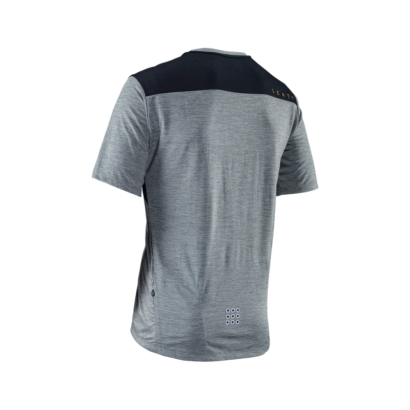 Load image into Gallery viewer, חולצת רכיבה קצרה ליט אפור LEATT MTB Trail 1.0 Granite