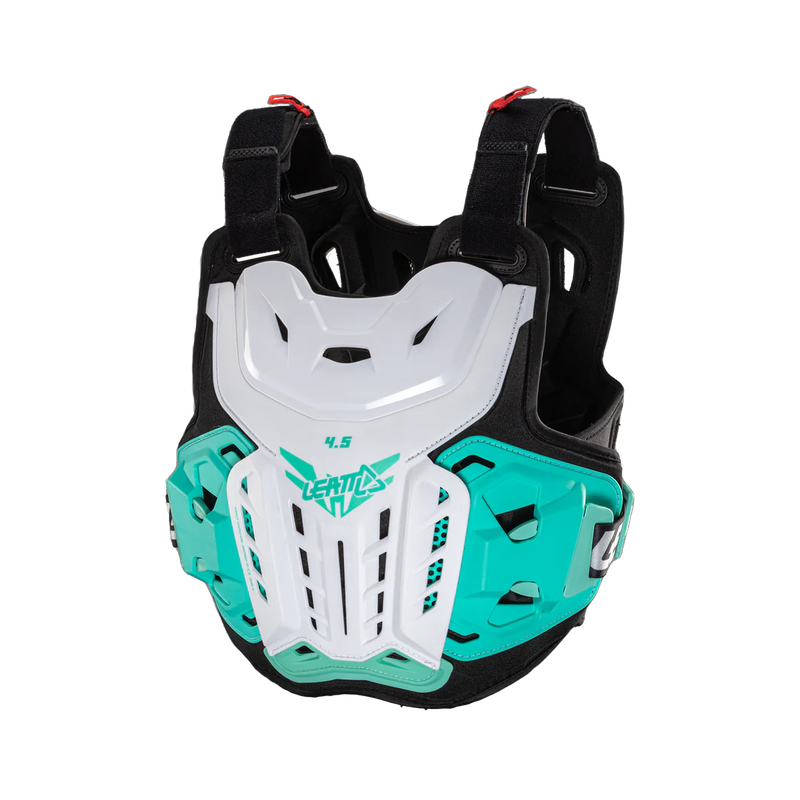 Load image into Gallery viewer, מגן חזה צביצב לנשים ליט 4.5 לבן LEATT Chest Protector FUEL V24
