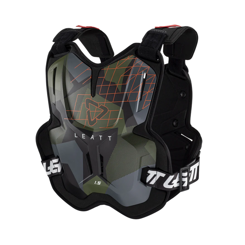 Load image into Gallery viewer, מגן חזה וגב צביצב ליט 1.5 צבאי LEATT 1.5 Chest Protector Camo V23