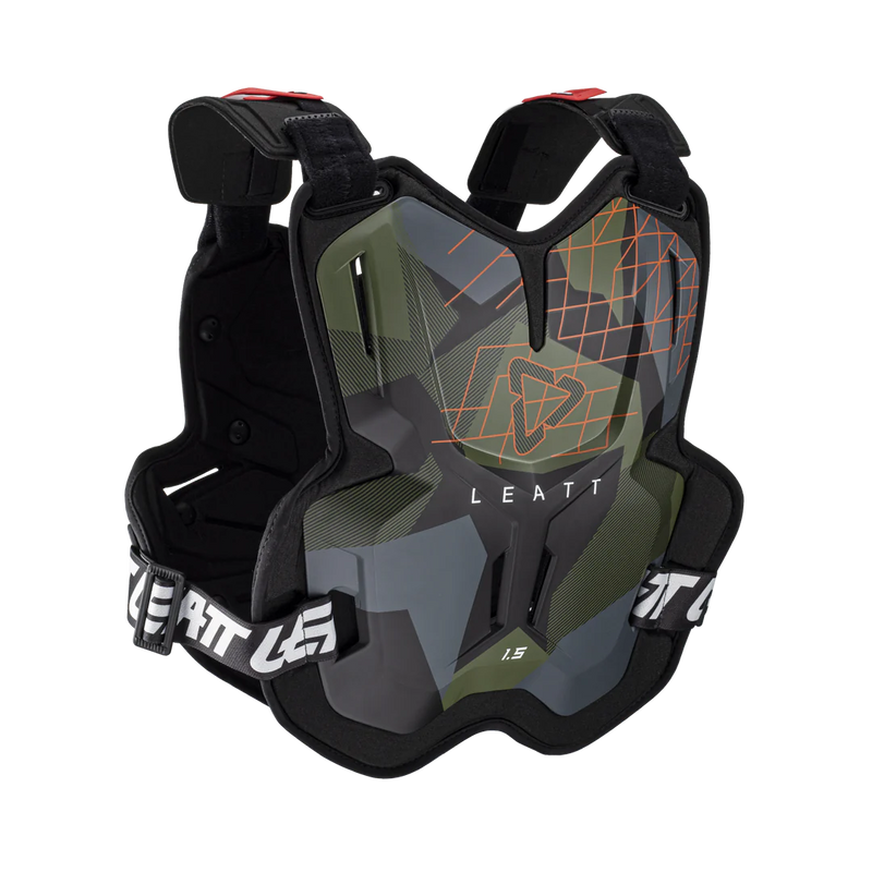 Load image into Gallery viewer, מגן חזה וגב צביצב ליט 1.5 צבאי LEATT 1.5 Chest Protector Camo V23