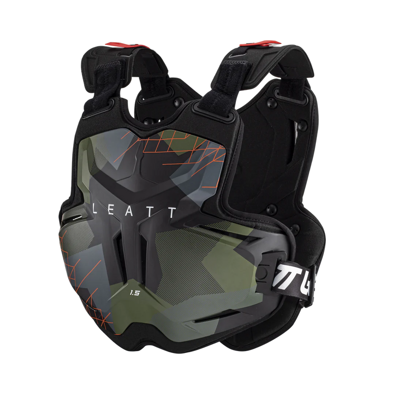 Load image into Gallery viewer, מגן חזה וגב צביצב ליט 1.5 צבאי LEATT 1.5 Chest Protector Camo V23