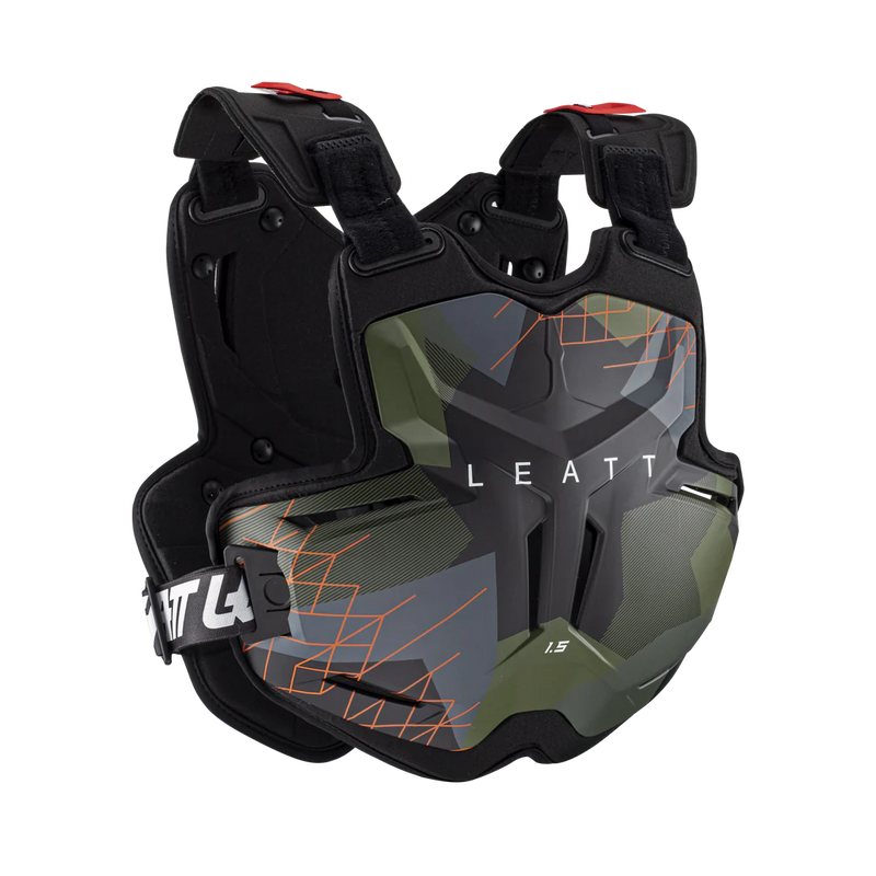 Load image into Gallery viewer, מגן חזה וגב צביצב ליט 1.5 צבאי LEATT 1.5 Chest Protector Camo V23