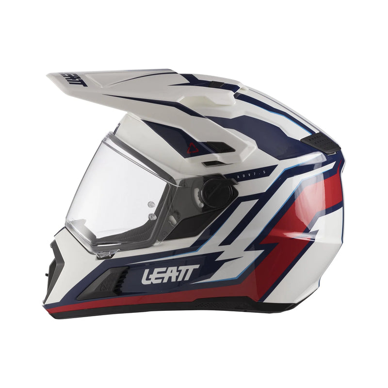 Load image into Gallery viewer, קסדה אדוונצ'ר ליט 7.5 רויל כולל משקף אבק LEATT ADV 7.5 V26 Royal