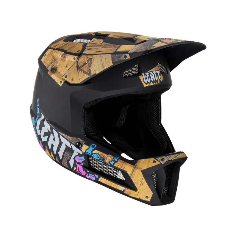 Load image into Gallery viewer, קסדה פולפייס מתפרקת לאופניים/קורקינט חשמלי ליט אפור/שחור LEATT MTB 2.0 Enduro V23 Titanium