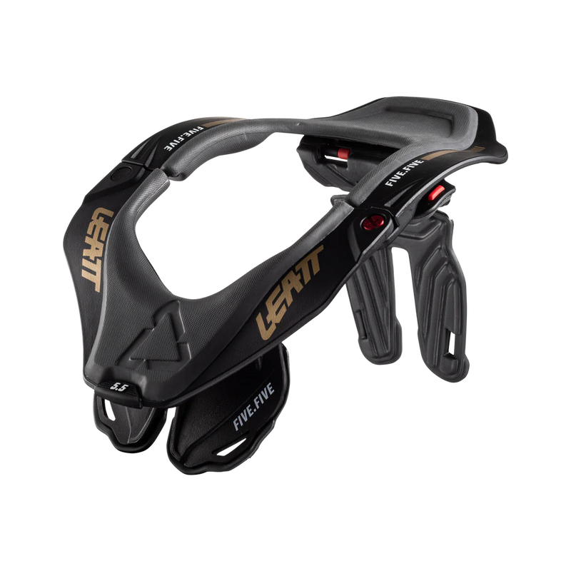 Load image into Gallery viewer, מגן צוואר ליט 5.5 שחור LEATT Neck Brace GPX 5.5 Stealth V22