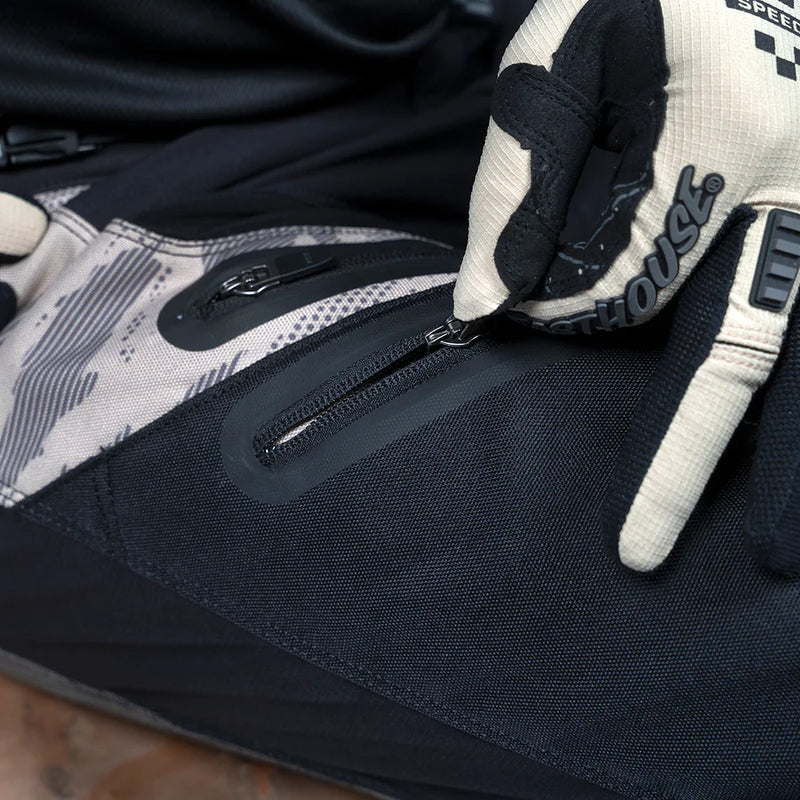 Load image into Gallery viewer, מכנס רכיבה אינדורו כולל כיסים שחור/חאקי פסטהאוס Fasthouse Sand Cat Pant 24