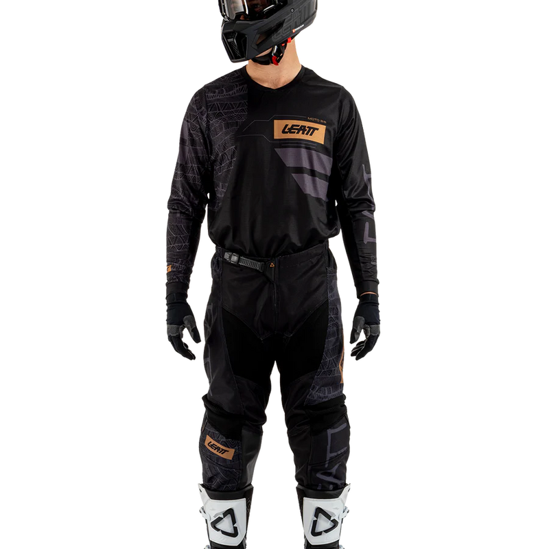 Load image into Gallery viewer, חליפת רכיבה לאופנוע/טרקטורון ליט שחור LEATT 3.5 Black V25