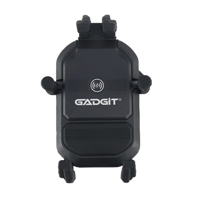 Load image into Gallery viewer, מתקן לטלפון כולל בולם זעזועים וטעינה אלחוטית Gadgit Powergrip