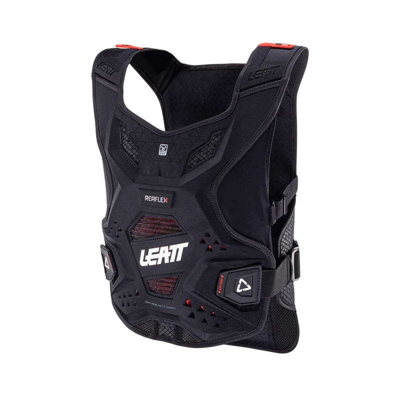 Load image into Gallery viewer, מיגון חזה וגב צביצב לנשים ליט שחור LEATT Chest Protector ReaFlex w