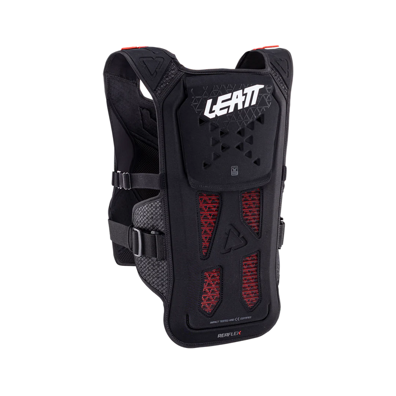 Load image into Gallery viewer, מיגון חזה וגב צביצב לנשים ליט שחור LEATT Chest Protector ReaFlex w