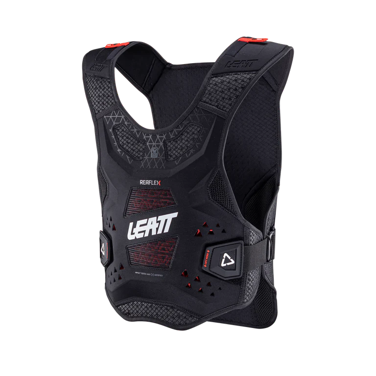 Load image into Gallery viewer, מגן חזה צביצב ליט שחור LEATT Chest Protector ReaFlex