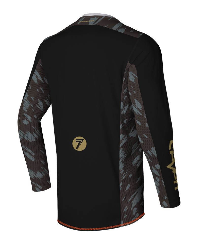 Load image into Gallery viewer, חליפת רכיבה לאופנוע/טרקטורון סבן ריבל SEVEN Rival Clash Black/Brandy V25