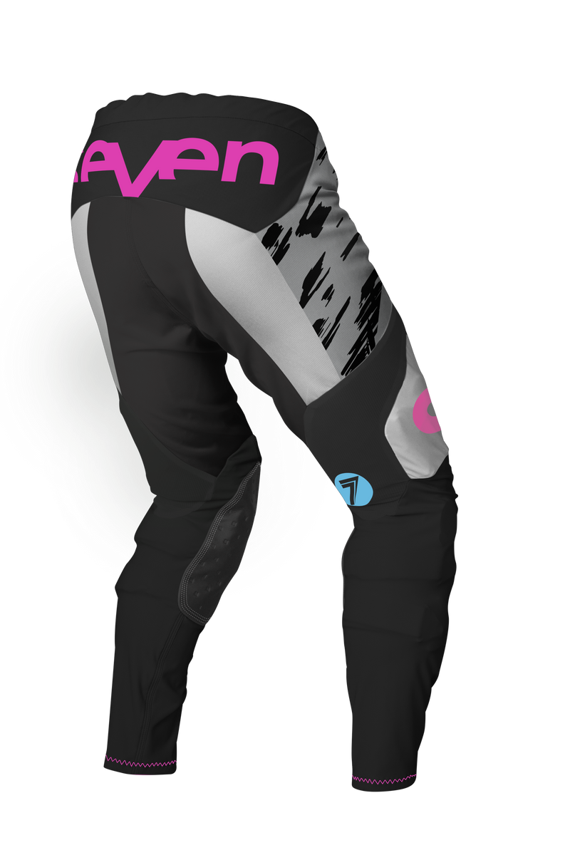 Load image into Gallery viewer, חליפת רכיבה לאופנוע/טרקטורון סבן ריבל לבן/אפור SEVEN Rival Clash White/Grey V25