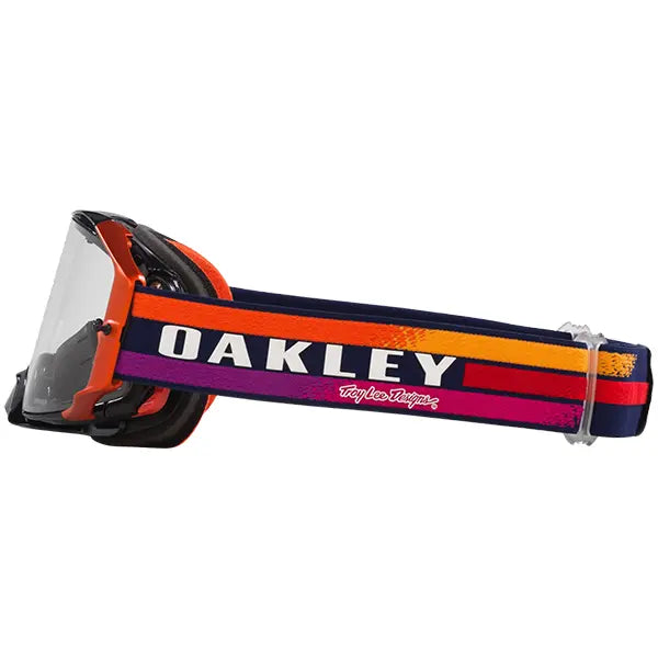 Load image into Gallery viewer, משקפי אבק אוקלי כתום/כחול OAKLEY Airbrake MX TLD Navy Sunrise