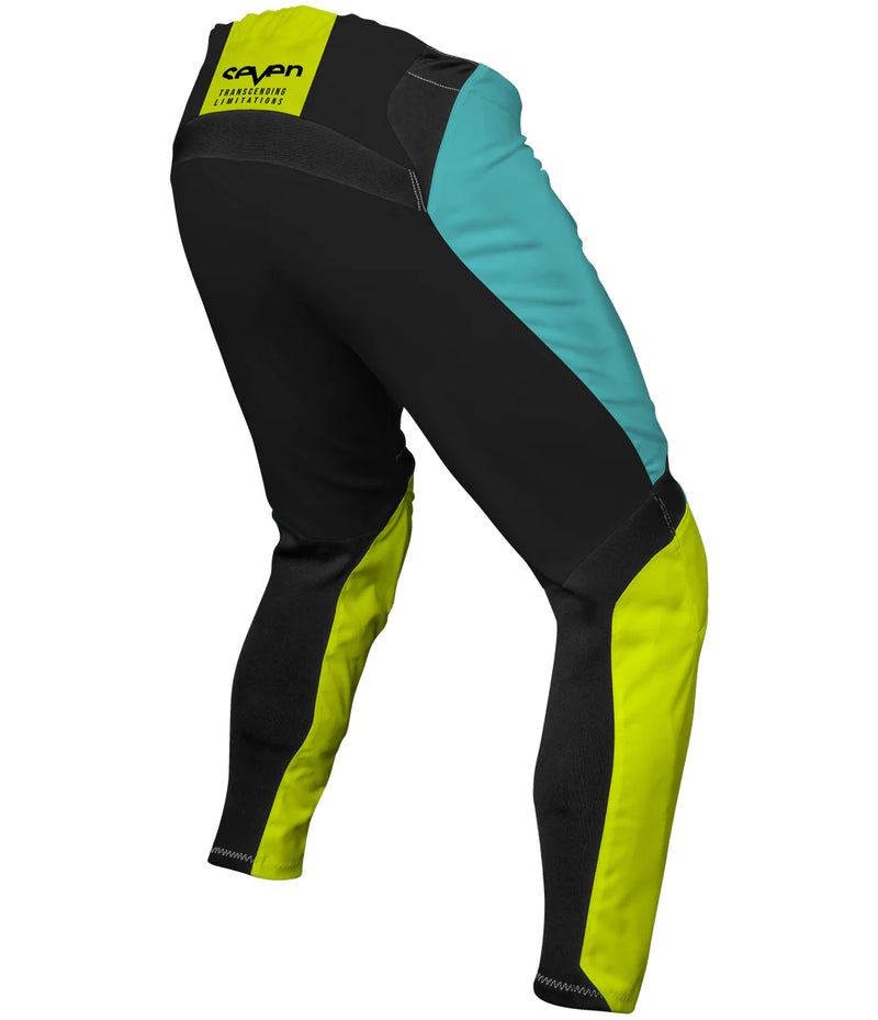 Load image into Gallery viewer, חליפת רכיבה לאופנוע שטח/טרקטורון סבן ווקס צהוב/כחול Seven Vox Aperture V24