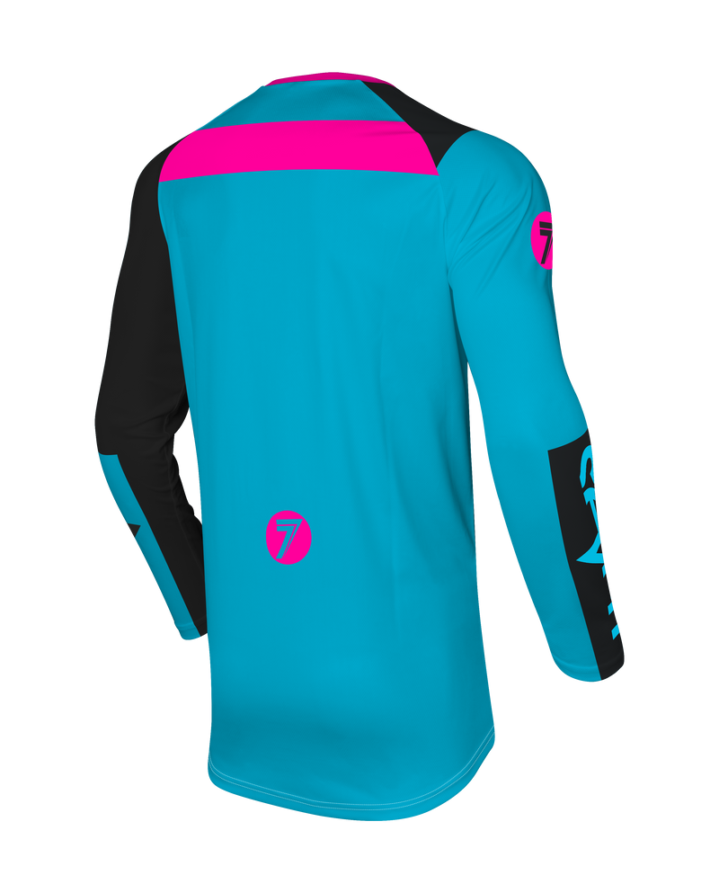 Load image into Gallery viewer, חליפת רכיבה לילדים לאופנוע שטח/טקרטורן סבן ווקס Seven Vox Fracture Vice/Black V25