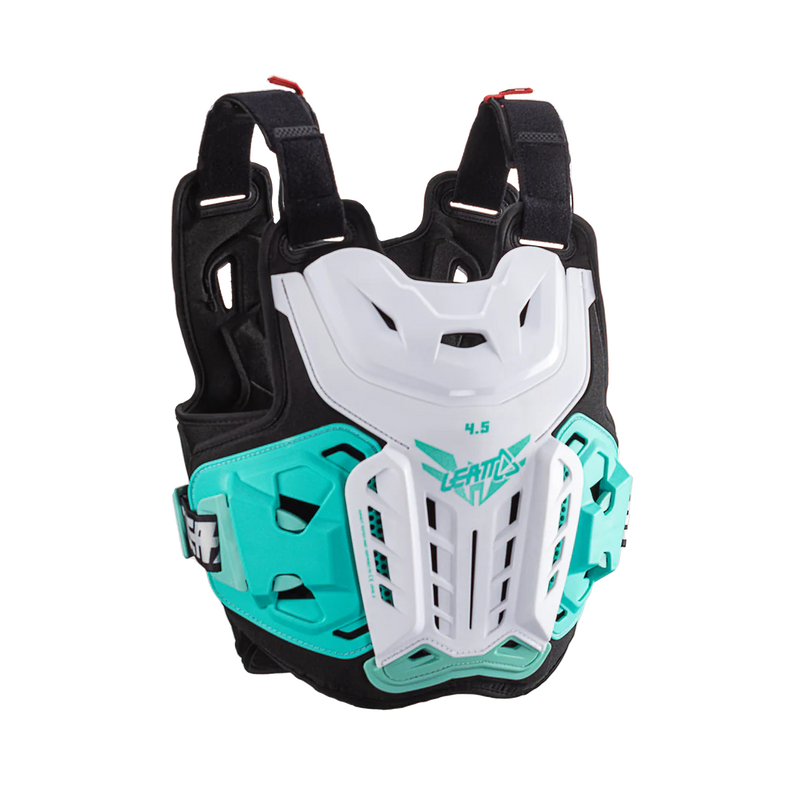 Load image into Gallery viewer, מגן חזה צביצב לנשים ליט 4.5 לבן LEATT Chest Protector FUEL V24