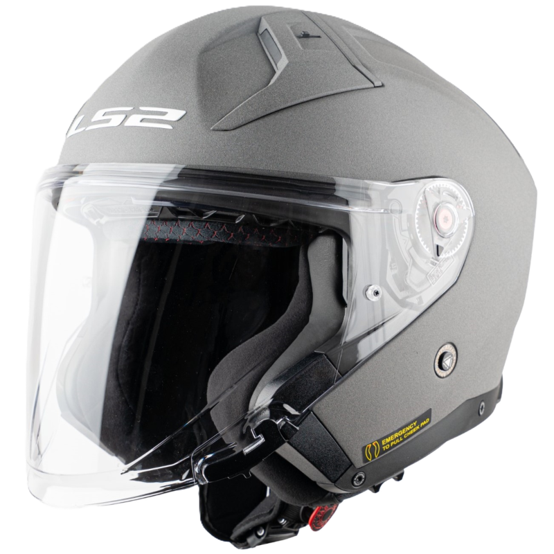 Load image into Gallery viewer, קסדה 3/4 אל אס 2 אינפנטי 2 אספלט Ls2 OF603 Infinity II Asphalt