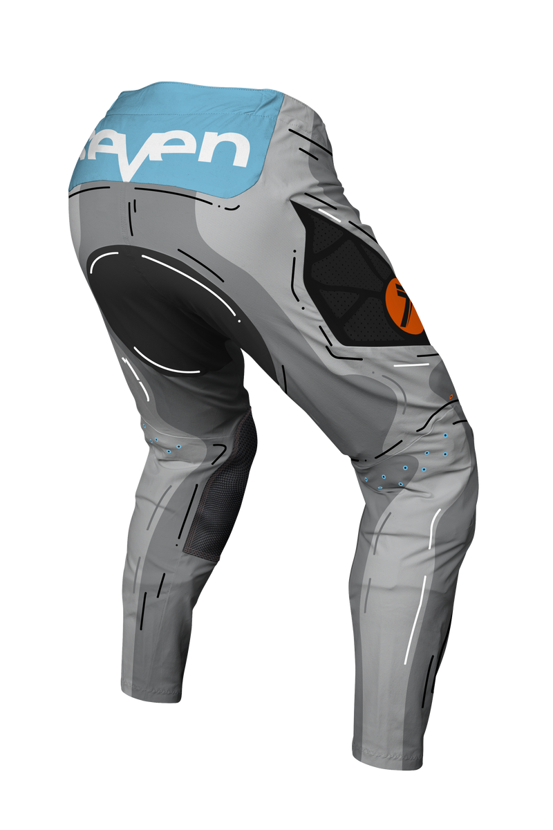 Load image into Gallery viewer, חליפת רכיבה לאופנוע שטח/טרקטורון סבן זירו אפור SEVEN ZERO Hijack Concrete V25