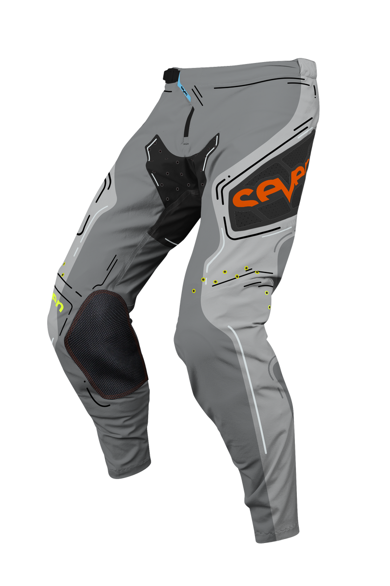 Load image into Gallery viewer, חליפת רכיבה לאופנוע שטח/טרקטורון סבן זירו אפור SEVEN ZERO Hijack Concrete V25