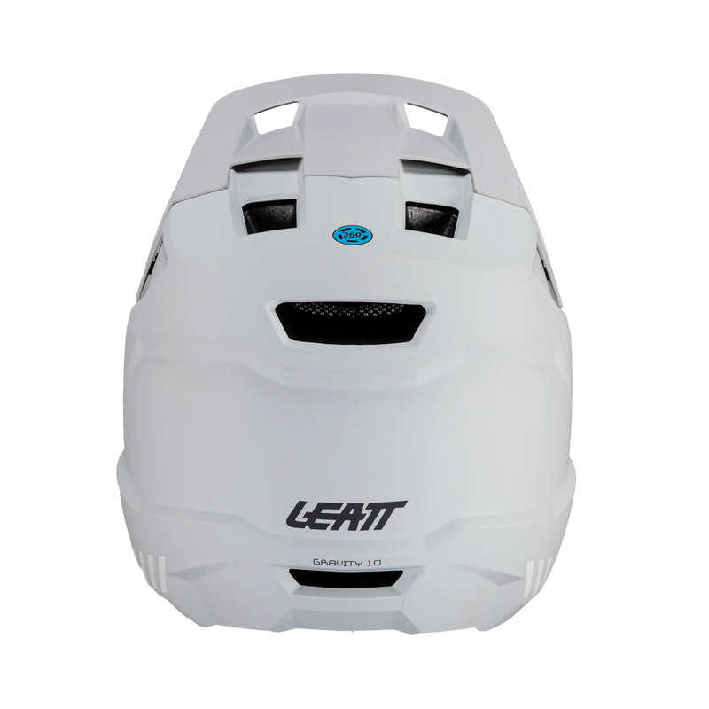 Load image into Gallery viewer, קסדה פולפייס לאופניים/קורקינט חשמלי ליט לבן MTB Gravity 1.0 V24 Steel