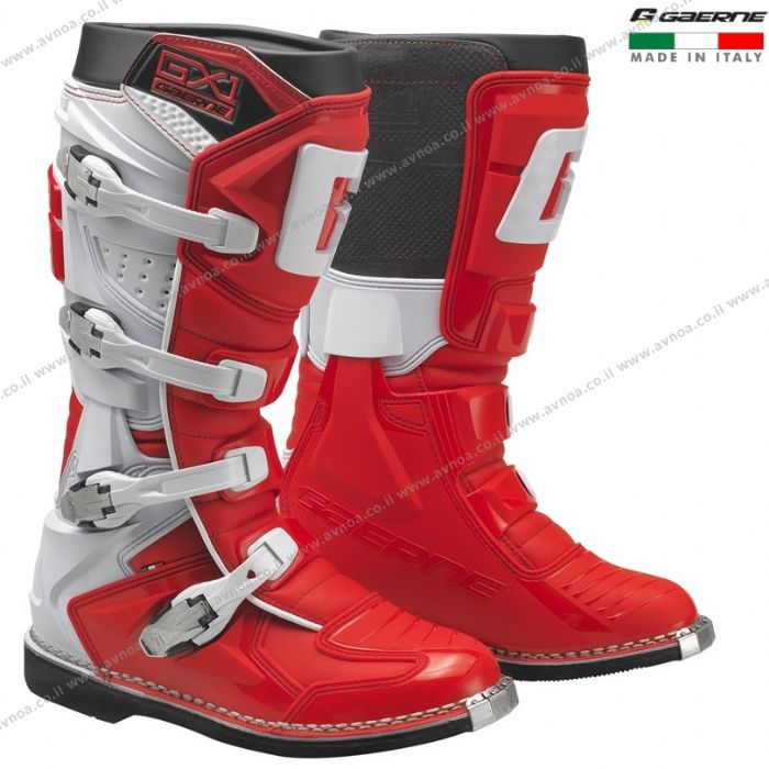 Load image into Gallery viewer, מגף רכיבה לאופנוע שטח/טרקטורון גארנה אדום GAERNE New GX1 Goodyear