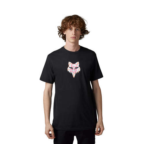 Load image into Gallery viewer, חולצת טי שירט פוקס רייסינג שחור FOX Ryver perm tee V23