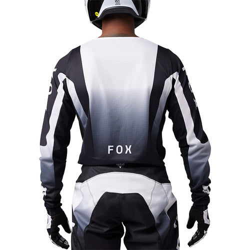 Load image into Gallery viewer, חליפת רכיבה לאופנוע שטח/טרקטורון פוקס 180 שחור/לבן FOX 180 LEAN V25