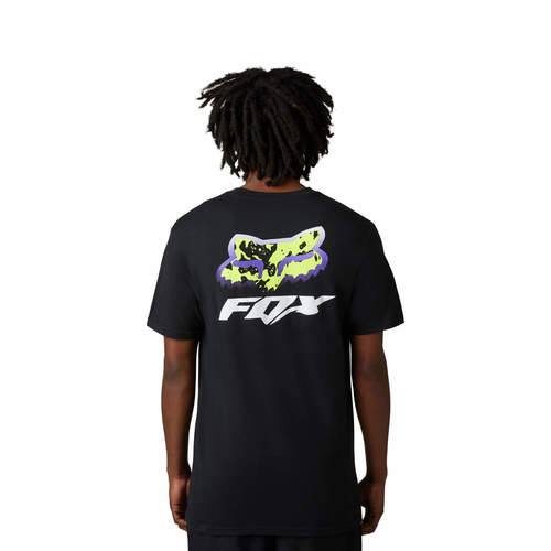 Load image into Gallery viewer, חולצת טי שירט פוקס רייסינג שחור FOX Morphic ss perm tee V23