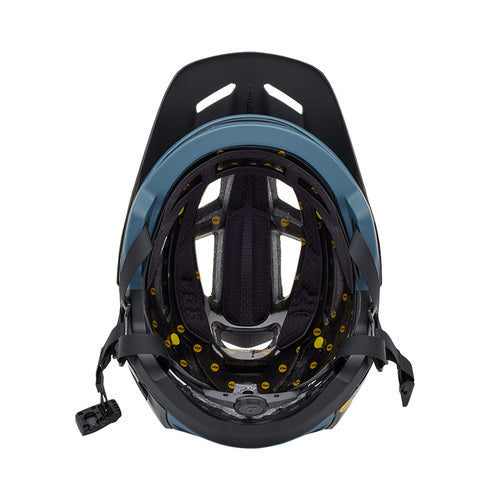 Load image into Gallery viewer, קסדה לאופניים/קורקינט חשמלי פוקס ספידפריים פרו שחור/כחול כהה FOX SPEEDFRAME PRO Klif