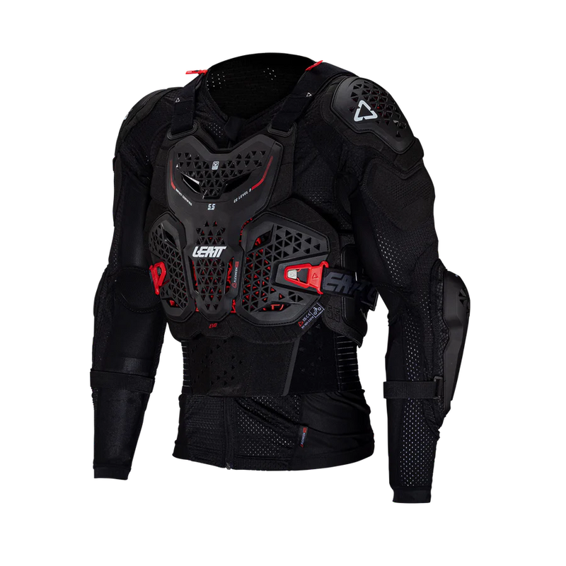 Load image into Gallery viewer, מגן גוף ליט 5.5 איבו שחור LEATT 5.5 EVO Body Protector