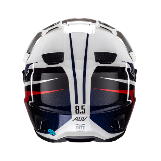 Load image into Gallery viewer, קסדה אדוונצ'ר ליט 8.5 רויל כולל משקף אבק LEATT ADV 8.5 V25 Royal