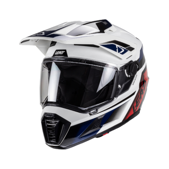 Load image into Gallery viewer, קסדה אדוונצ'ר ליט 8.5 רויל כולל משקף אבק LEATT ADV 8.5 V25 Royal