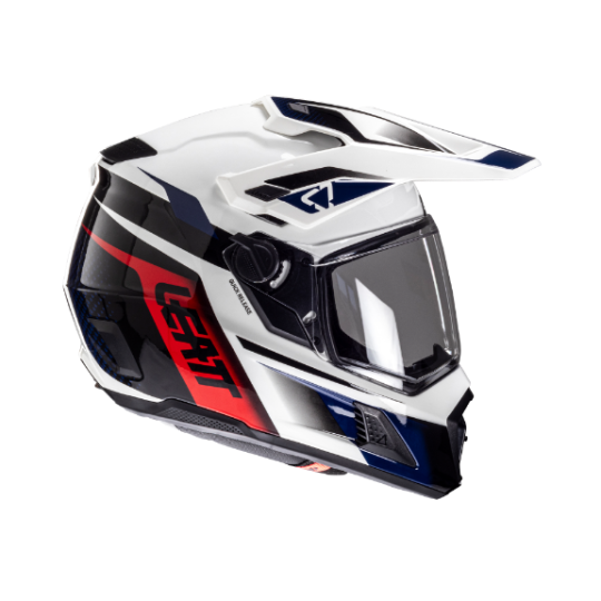 Load image into Gallery viewer, קסדה אדוונצ'ר ליט 8.5 רויל כולל משקף אבק LEATT ADV 8.5 V25 Royal