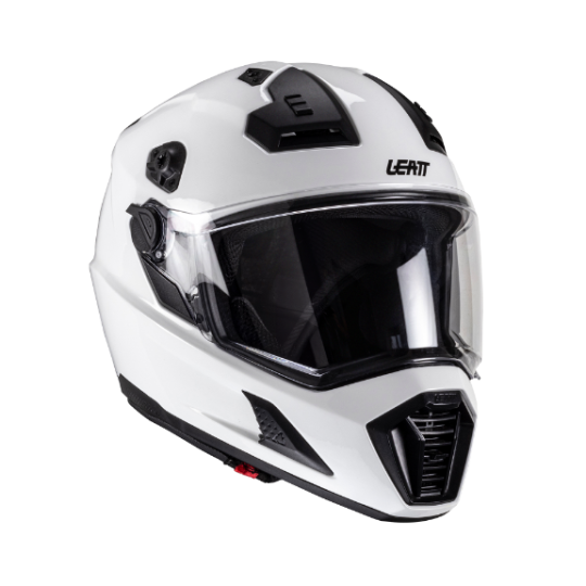 Load image into Gallery viewer, קסדה אדוונצ'ר ליט 8.5 לבן כולל משקף אבק LEATT ADV 8.5 V25 White