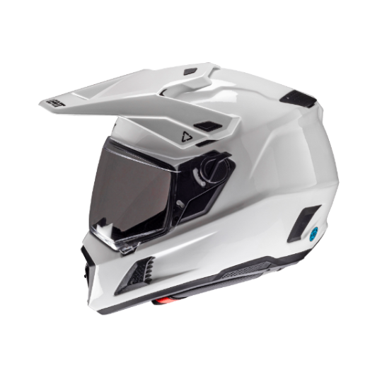 Load image into Gallery viewer, קסדה אדוונצ'ר ליט 8.5 לבן כולל משקף אבק LEATT ADV 8.5 V25 White