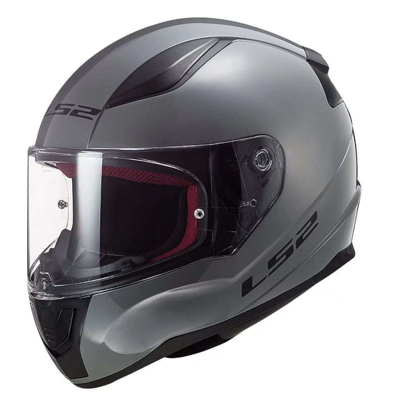 Load image into Gallery viewer, קסדה אל אס 2 רפיד מלאה לכביש אפור בטון Ls2 Rapid FF353