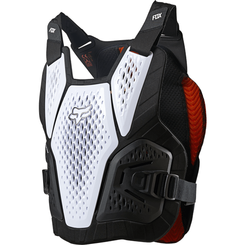 Load image into Gallery viewer, מגן חזה וגב צביצב פוקס לבן FOX RACEFRAME
