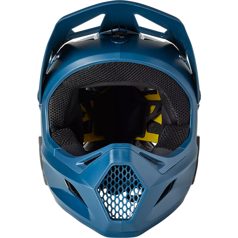 Load image into Gallery viewer, קסדת פולפייס ילדים לאופניים פוקס כחול FOX Rampage