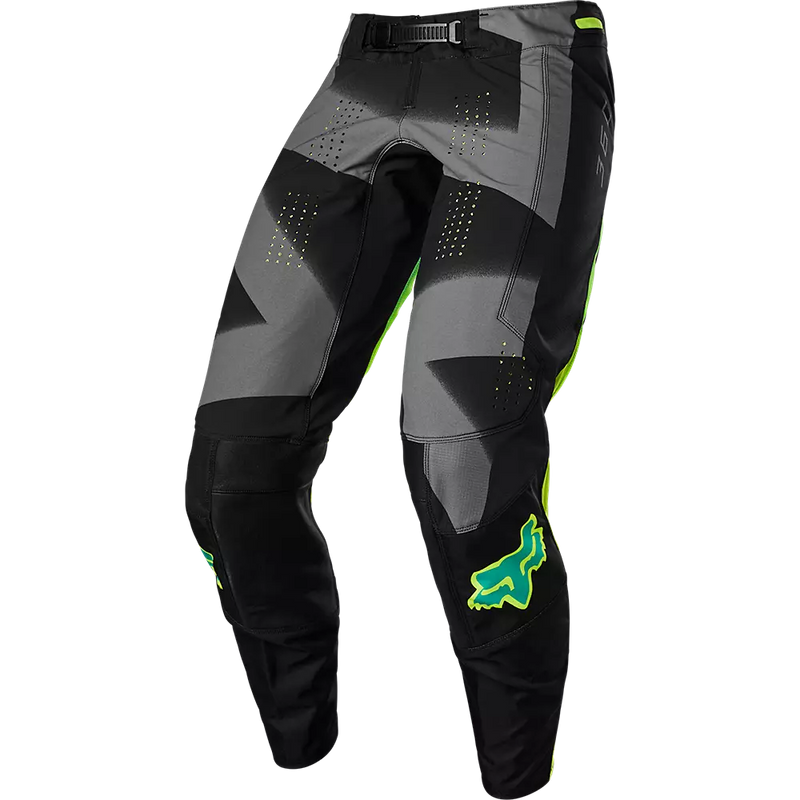 Load image into Gallery viewer, חליפת רכיבה פוקס שחור/אפור/צהוב Fox Rkane 360