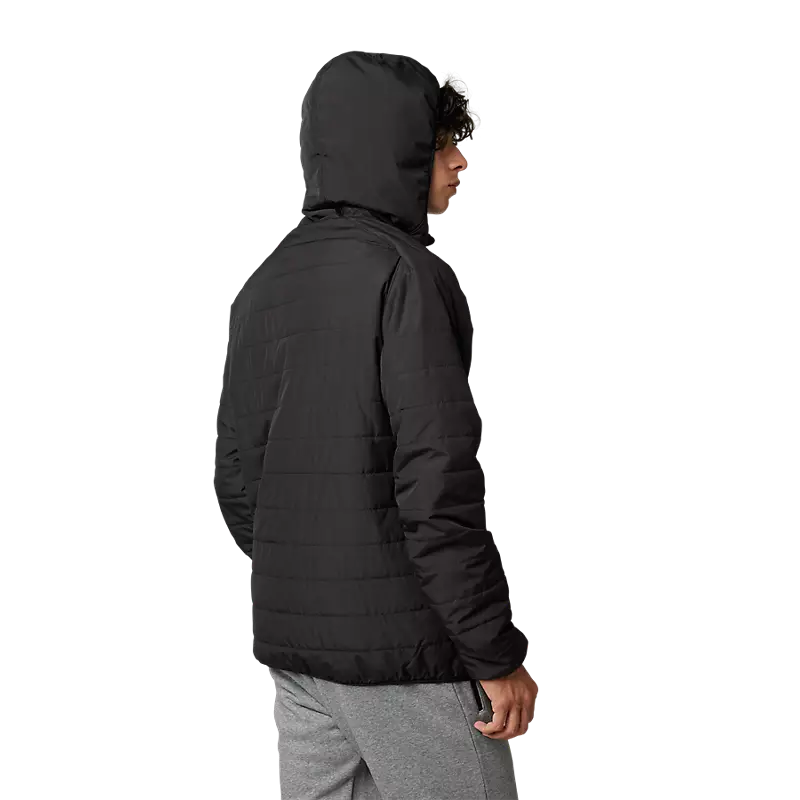 Load image into Gallery viewer, מעיל פוקס שחור FOX Howell Hooded Puffy Anorak V23