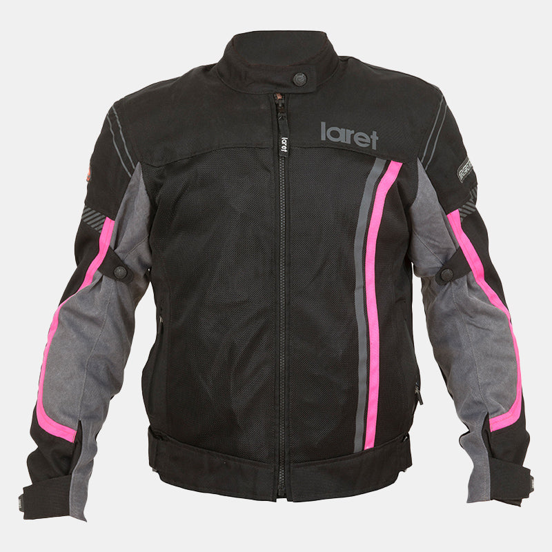 Load image into Gallery viewer, מעיל לאופנוע ממוגן רב עונתי לנשים לארט LARET