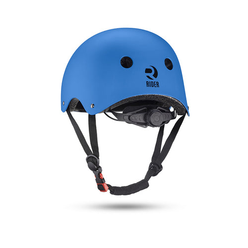 Load image into Gallery viewer, קסדה לקורקינט/אופניים חשמלי כחול RIDER