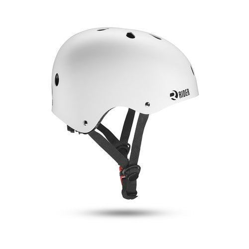 Load image into Gallery viewer, קסדה לקורקינט/אופניים חשמלי לבן RIDER