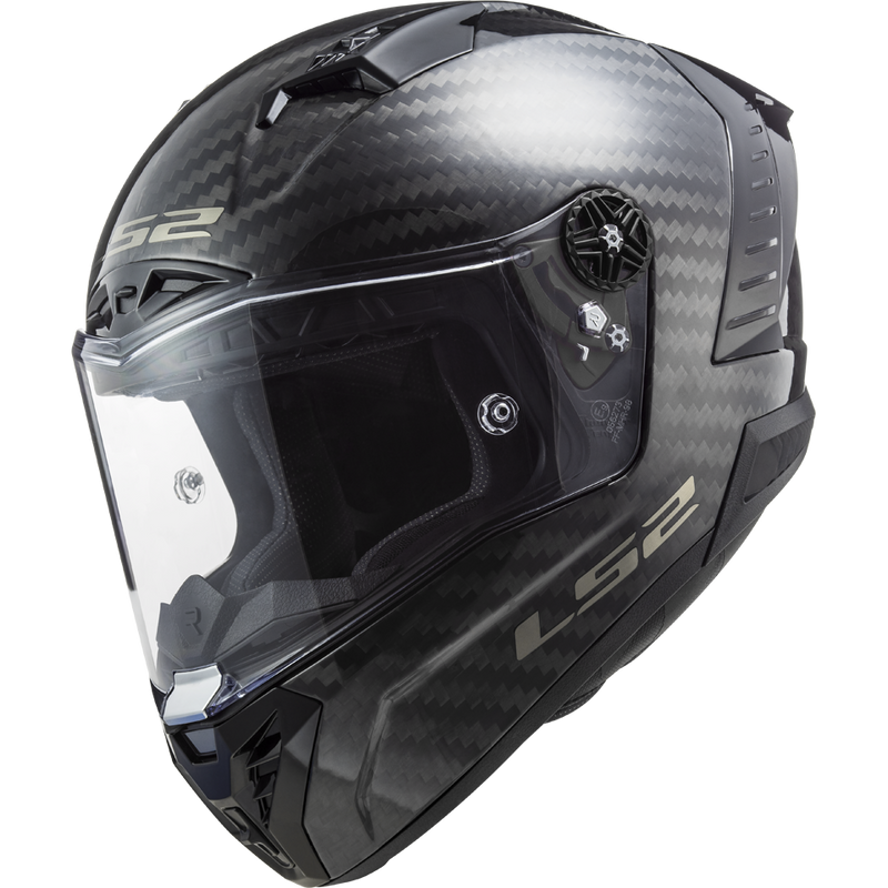 Load image into Gallery viewer, קסדת כביש מלאה אל אס 2 טאנדר קרבון שחור LS2 THUNDER Plus CARBON