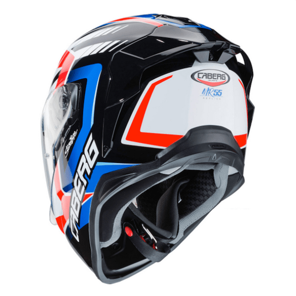 Load image into Gallery viewer, קסדת כביש מלאה כחול/שחור/אדום-Caberg Evo Drift